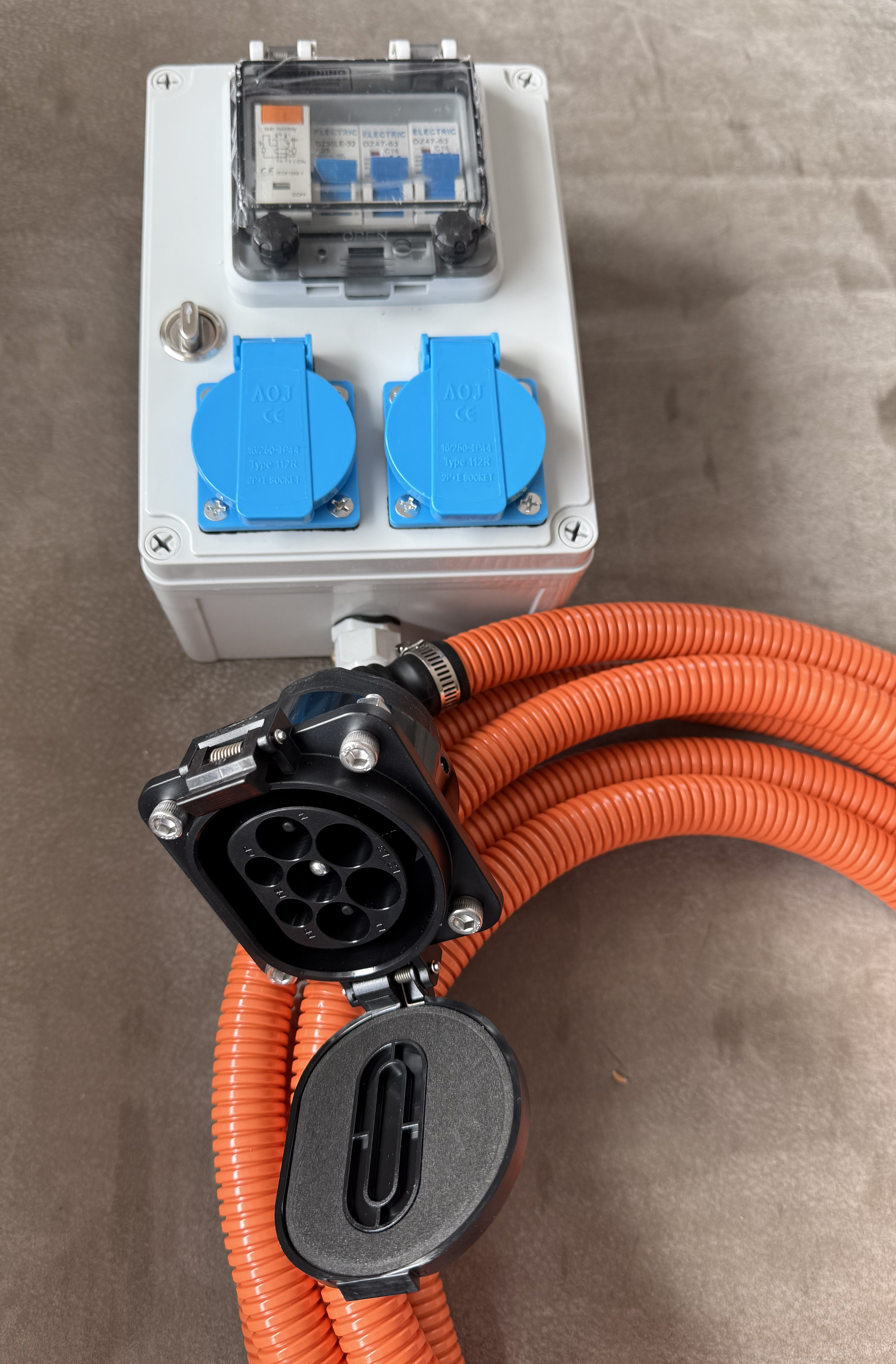 Adapter 1-phasig Festeinbau